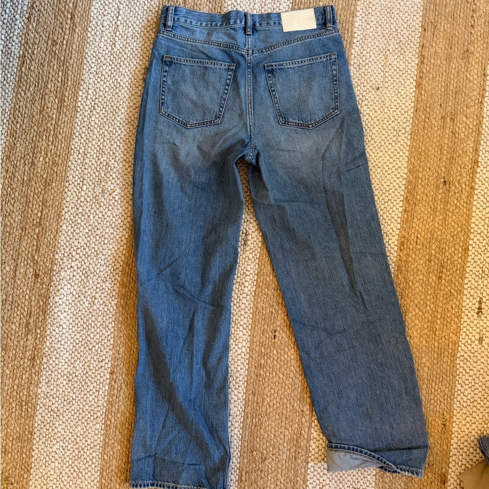 GRLFRND Bella Low Rise Boyfriend Jeans - Blue - Picture 3 of 3